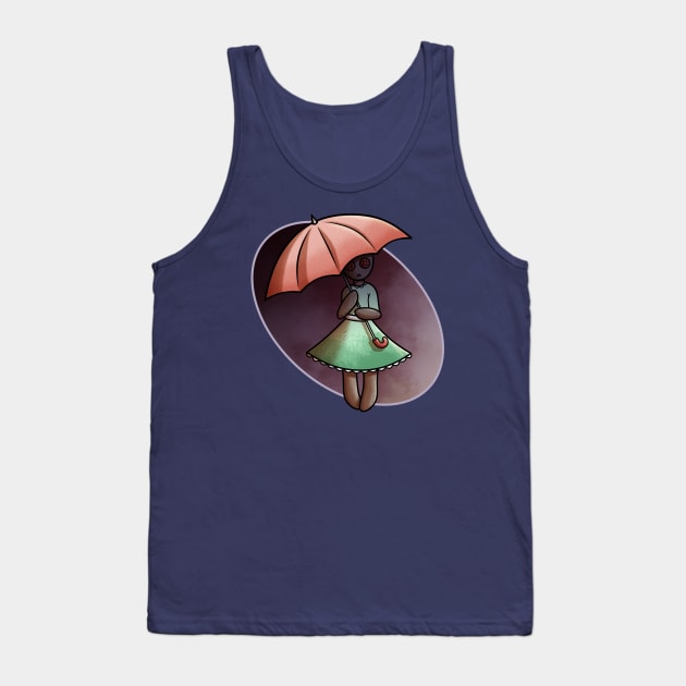 Creepy Dool Tank Top by VanumChan